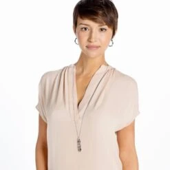 Moderna Convertible Necklace -Fashion Accessories moderna convertible necklace silver purple 3 c4481582 3964 47a6 b1c6 efda7b7b70c0