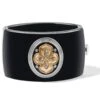 Monarch Dream Hinged Bangle 2 Monarch Dream Hinged Bangle -Fashion Accessories monarch dream hinged bangle black multi 0 efa12151 b5e4 4345 a900 1f9f93ebb9df