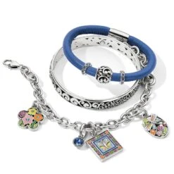 Nature's Charms Dragonfly -Fashion Accessories nature s charms dragonfly silver multi 2