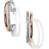 Neptune's Rings Duo Large Hoop Earrings -Fashion Accessories neptune s rings duo large hoop earrings silver gold 0 7cdafd51 79af 42bb bce2 a39c8575395a