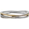 Neptune's Rings Narrow Hinged Bangle -Fashion Accessories neptune s rings narrow hinged bangle silver gold 0