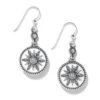 Neve French Wire Earrings -Fashion Accessories neve french wire earrings silver white 0