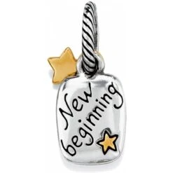 New Beginning Charm -Fashion Accessories new beginning charm silver gold 2 98e0d851 efbe 471c 9477 807603f251ab