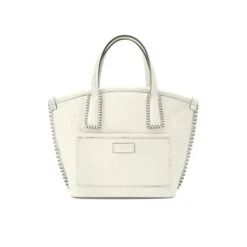 Oriana Small Tote -Fashion Accessories oriana small tote white 2