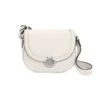 Paradiso Shell Mini Flap Bag -Fashion Accessories paradiso shell mini flap bag white 0