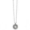 Pebble Dot Pearl Reversible Necklace -Fashion Accessories pebble dot pearl reversible necklace silver pearl 0