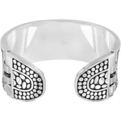 Pebble Double Hinged Bangle -Fashion Accessories pebble double hinged bangle silver 1 5d0cb0cd 71a6 406d 8b9e 384ee90eafeb