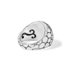 Pebble Ring -Fashion Accessories pebble ring silver 2