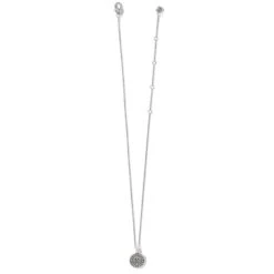 Pebble Round Reversible Petite Necklace -Fashion Accessories pebble round reversible petite necklace silver 2 39a58c84 0cde 432b adbf dddf3250c08a