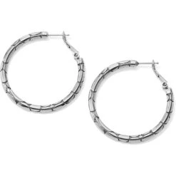 Pebble Small Hoop Earrings -Fashion Accessories pebble small hoop earrings silver 1 5fc84a10 1969 4379 8da2 26ee16b85983