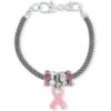 Power Of Pink Stargazer Bracelet -Fashion Accessories power of pink stargazer bracelet silver pink 0