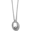 Pretty Tough Groove Necklace 2 Pretty Tough Groove Necklace -Fashion Accessories pretty tough groove necklace silver 0