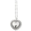 Pretty Tough Heart Necklace -Fashion Accessories pretty tough heart necklace silver 0 f4155461 597e 4503 8181 585033137db6