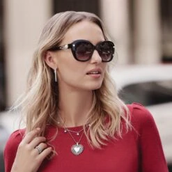 Pretty Tough Heart Necklace -Fashion Accessories pretty tough heart necklace silver 3 d49bed82 0960 486a adf6 ee936cd65c14