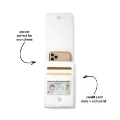 Pretty Tough Phone Organizer -Fashion Accessories pretty tough phone organizer white 1