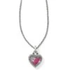 Pure Love Mini Heart Necklace -Fashion Accessories pure love mini heart necklace silver pink 0 874bf1ff 1b15 40dc a84e 29930f546db4