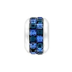 Retro Fish Charm Necklace -Fashion Accessories retro fish charm necklace silver blue 2