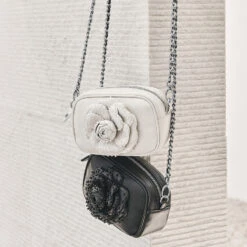 Rosie Beaded Camera Bag -Fashion Accessories rosie beaded camera bag black 3