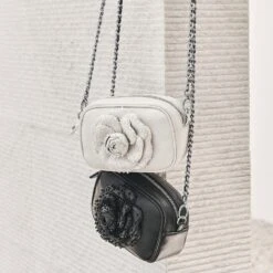 Rosie Beaded Camera Bag -Fashion Accessories rosie beaded camera bag optic white 3