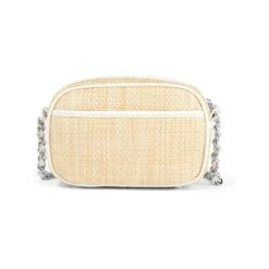 Rosie Straw Camera Bag -Fashion Accessories rosie straw camera bag white 2
