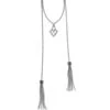Salma Lariat Necklace -Fashion Accessories salma lariat necklace silver 0 107d7ebe b9f7 4966 99de c773edea28e1