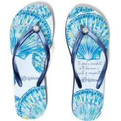 Sand Flip Flops -Fashion Accessories sand flip flops blues 2