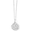 Sentiments Beautiful Convertible Reversible Necklace -Fashion Accessories sentiments beautiful convertible reversible necklace silver 0