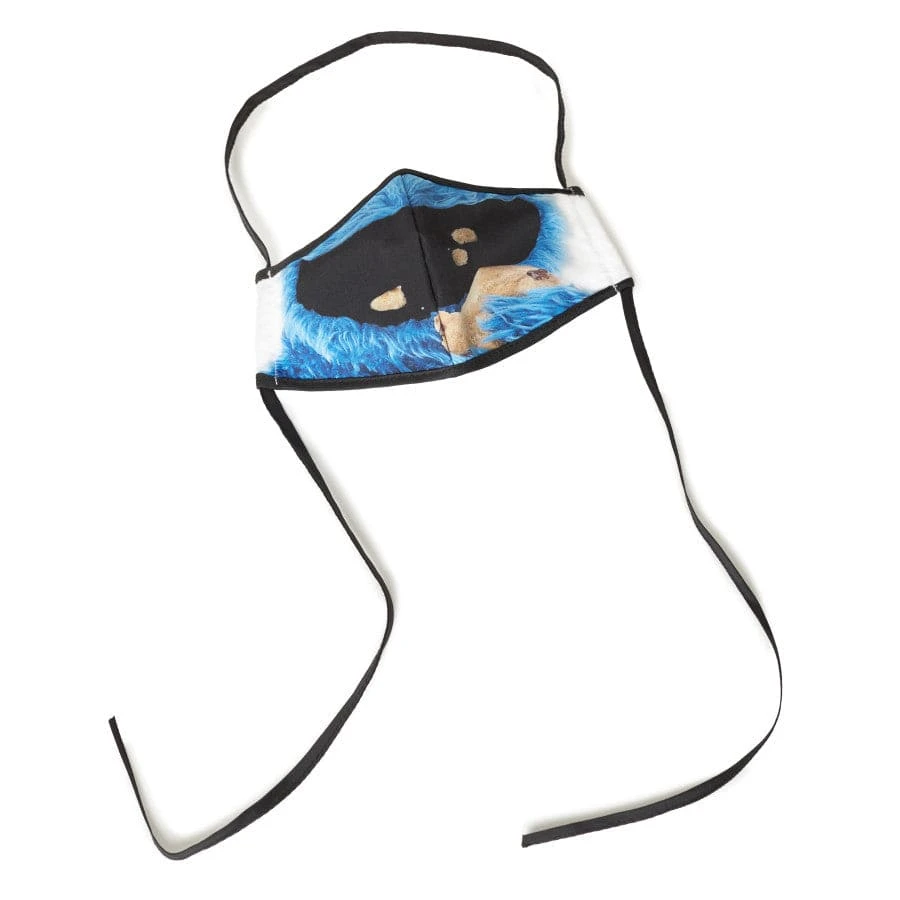 Sesame Street Cookie Monster Adult Face Mask 3 Sesame Street Cookie Monster Adult Face Mask