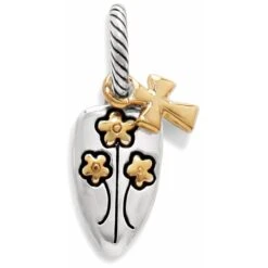 Shield Charm -Fashion Accessories shield charm silver gold 2 0c2cc8af 2f9b 49fe bb16 77be7e3a3be9