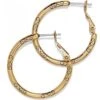 Small Hoop Charm Earrings -Fashion Accessories small hoop charm earrings gold 0 92764bb3 ba4f 4f81 8fab 36468b18efc5