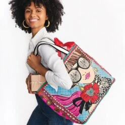 Sparkle And Shine Tote -Fashion Accessories sparkle and shine tote multi 4