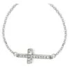 Starry Night Cross Necklace -Fashion Accessories starry night cross necklace silver 0
