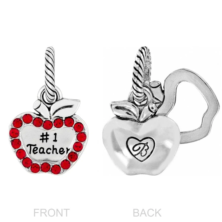 Teacher Heart Alcazar Charm Badge Clip Gift Set 4 Teacher Heart Alcazar Charm Badge Clip Gift Set - Image 2