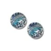 Terra Post Earrings -Fashion Accessories terra post earrings silver blue 0