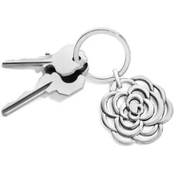 The Botanical Key Fob -Fashion Accessories the botanical key fob silver 1 ff3dbe4f 03ea 4c21 b649 9ed5dc1be247