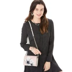 Touch Of Blush Pouch -Fashion Accessories touch of blush pouch white blush 3 251fc1d5 3ca7 41f9 80ea 93c547976933