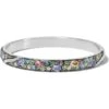 Trust Your Journey Narrow Bangle 2 Trust Your Journey Narrow Bangle -Fashion Accessories trust your journey narrow bangle silver multi 0 a7a1dda7 983b 4561 a5f2 027a86059e0a