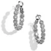 Twinkle Splendor Small Hoop Earrings -Fashion Accessories twinkle splendor small hoop earrings silver 0 f24d2688 af65 48c1 b02b fe265df7de46
