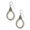Venezia Teardrop French Wire Earrings -Fashion Accessories venezia teardrop french wire earrings silver gold 0