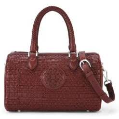 Vereda Satchel 24 Vereda Satchel -Fashion Accessories vereda satchel garnet 0
