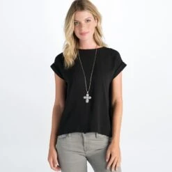 Vines Cross Convertible Necklace -Fashion Accessories vines cross convertible necklace silver 3 1f0f0b99 12cb 4dc5 a712 7bb4e28a31a9