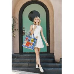 You Warm My Heart Tote -Fashion Accessories you warm my heart tote multi 4